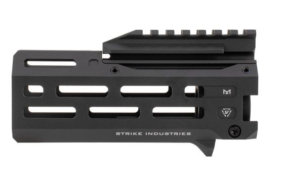 Strike Industries 6" Handguard for CZ EVO in Black with Picatinny rail